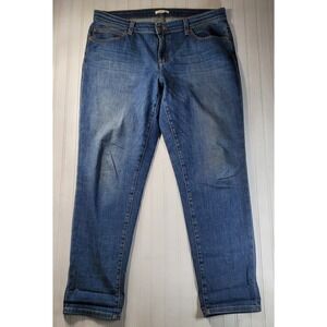 EILEEN FISHER Size‎ 12 Denim Blue Jeans Organic Cotton Medium Wash (37x29)
